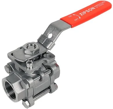 302F 3 piece ball valve