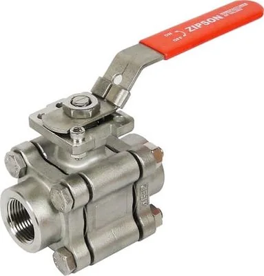 305D 3 piece ball valve, 2000 wog