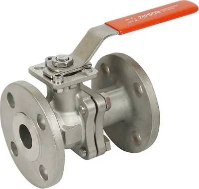 207S 2 piece flanged ball valve