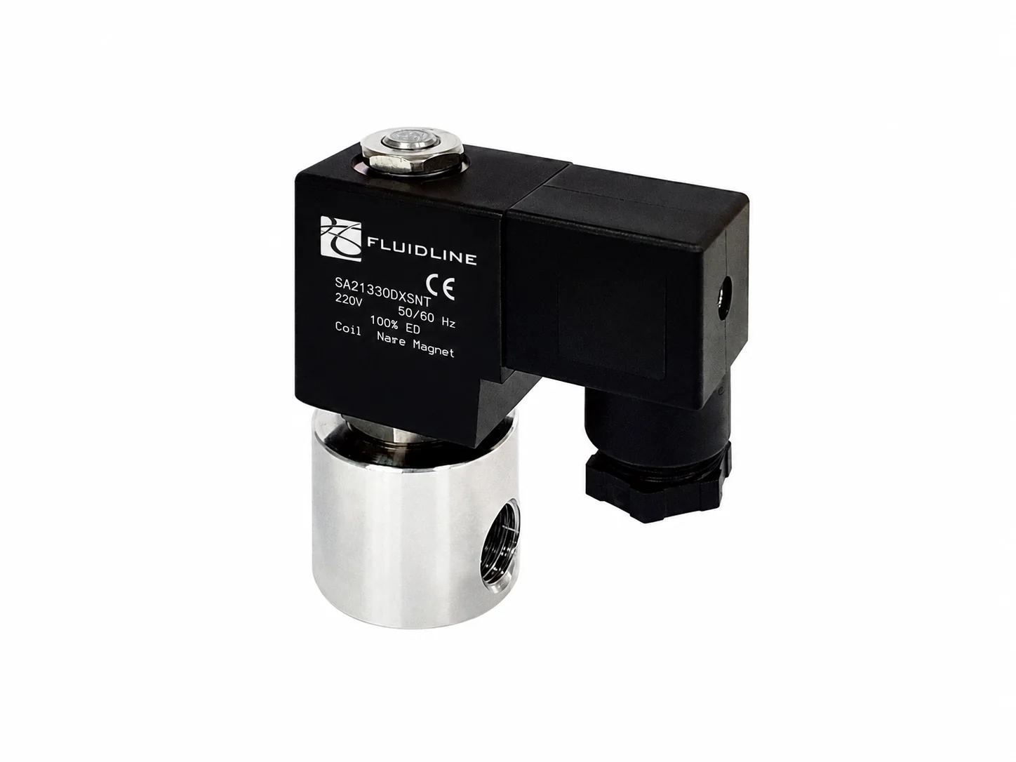 Fluidline stainless steel solenoid valve