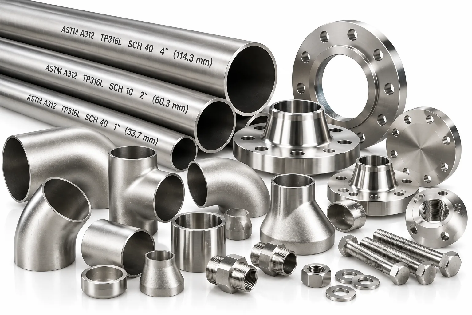 Process Pipe, Fittings & Flanges